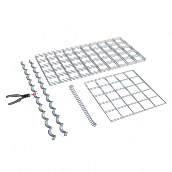 Gabiónový kôš 100x50x50cm oko 10x10cm koncový / samostatný - detail 1 - detail 1