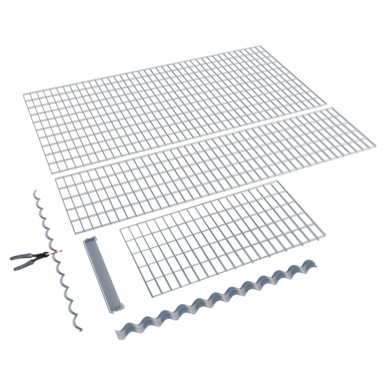 Gabiónový kôš 200x100x50cm oko 5x10cm priebežný - detail 1 - detail 1