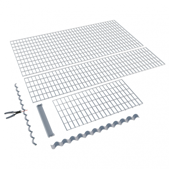 Gabiónový kôš 200x100x50cm oko 5x10cm koncový / samostatný - detail 1 - detail 1