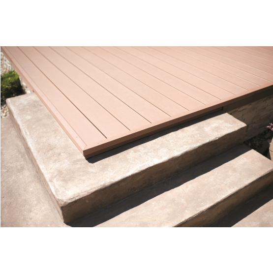 WPC podlahová doska 150x25x2900mm, sivá - detail 1 - detail 1