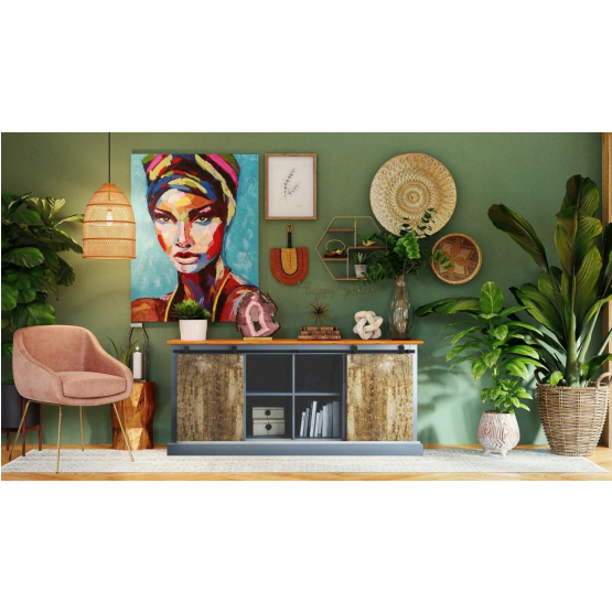 Kovanie pre posuvné dvere mini - "Siera" - detail 1 - detail 1