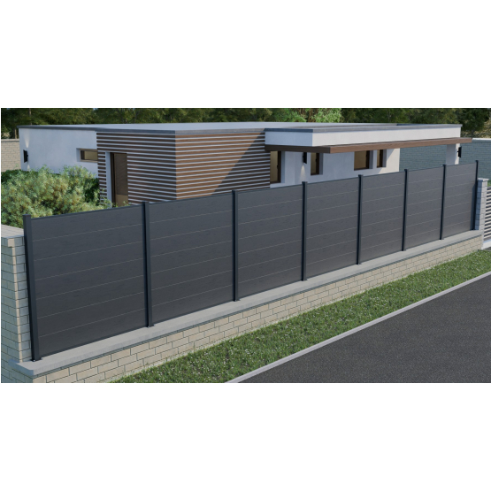 WPC plotová doska KASANDRA 258x20x1830mm, orech - detail 1 - detail 1