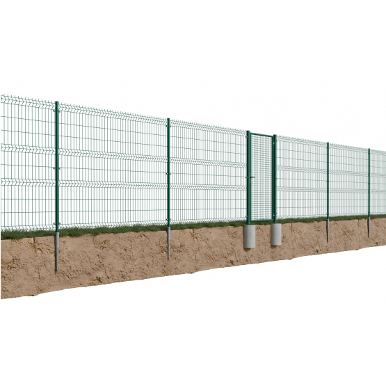 Zemná kotviaca skrutka Zn 68x1,8x800mm, 3xM8 - detail 1 - detail 1