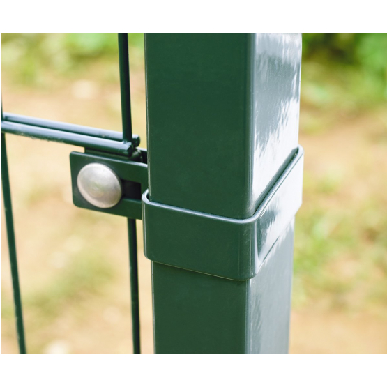 Objímka koncová na stĺpik ZnPVC 60x40mm zelená - detail 2 - detail 2