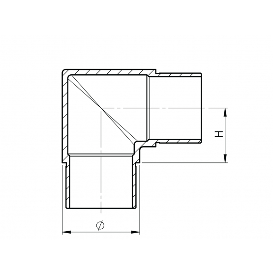 Prechod madla - koleno - detail 2 - detail 2