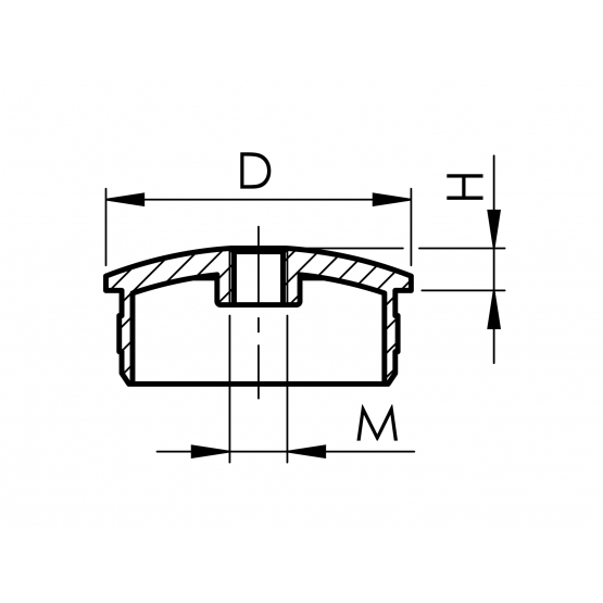 Záslepka madla - detail 2 - detail 2
