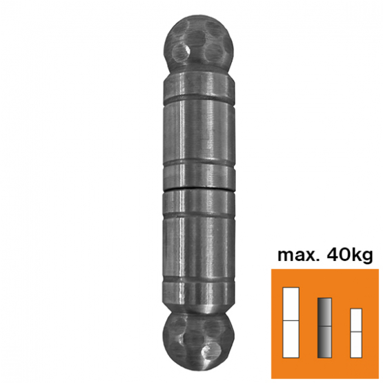 Záves ozdobný D24, L122mm - detail 1 - detail 1