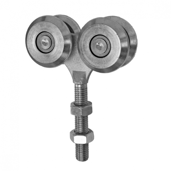 Štvorkoliesko závesné Zn, profile 33x34mm - detail 1 - detail 1