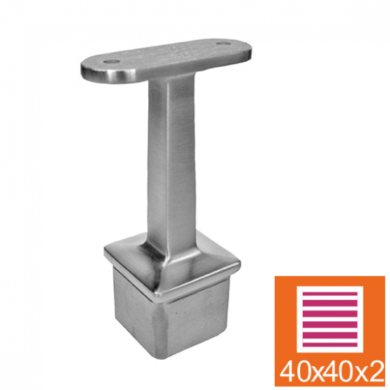 Držiak madla na stĺpik pevny - detail 1 - detail 1