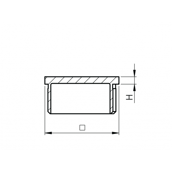 Záslepka madla - detail 2 - detail 2