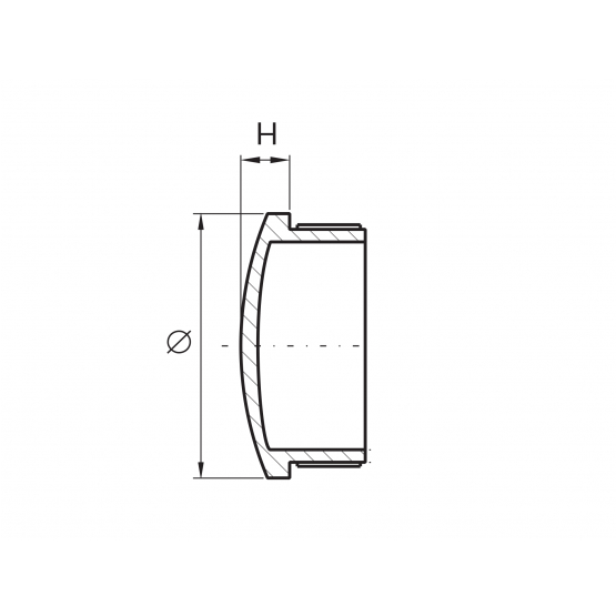 Záslepka madla - detail 3 - detail 3