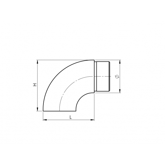 Záslepka - ukončenie madla - detail 2 - detail 2