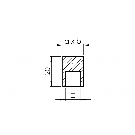 Záslepka výplne - detail 2 - detail 2