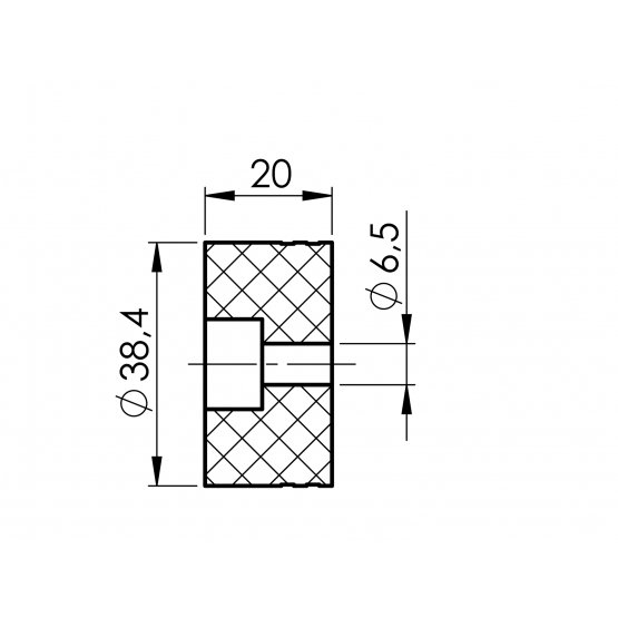 Madlo drevo, vložka: záslepka, spojka, koleno - detail 2 - detail 2