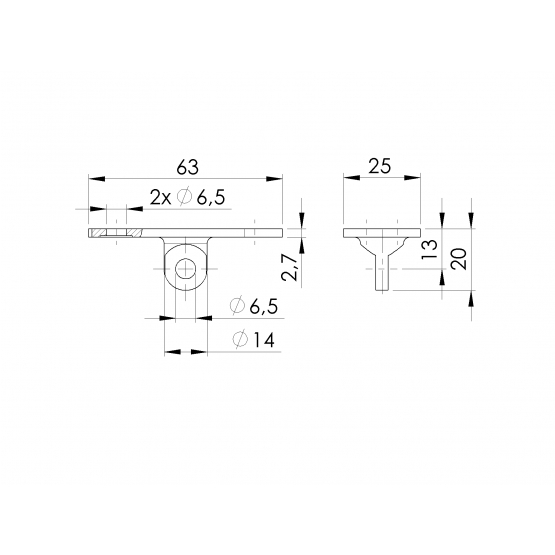 Vanička na držiak madla - detail 3 - detail 3