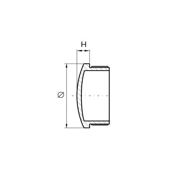 Záslepka madla - detail 2 - detail 2
