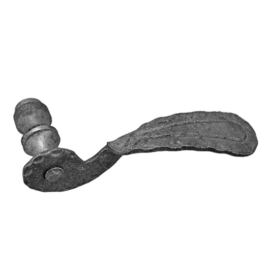 Kľučka pravá L142, D19mm, Zn