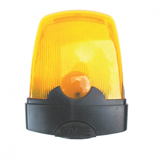 Blikajúca lampa 230V