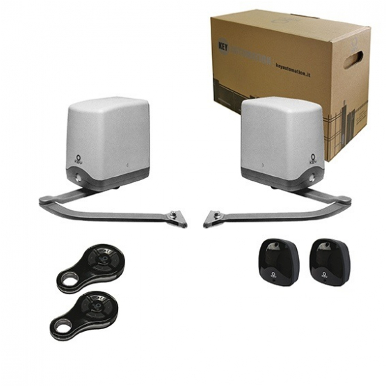 Kompl.sys.KEY-dvojkr.brána -pevný kód kit, max 4m/