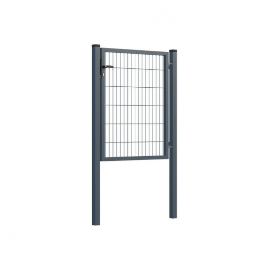 Bránka 1kr. SQUARE ZnPVC 1000x1200mm antracit