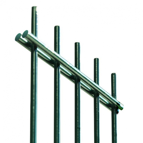 Zváraný plotový panel N2D 2500x1030mm D6/5/6mm zelená