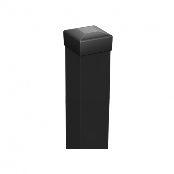 Stĺpik Oceľový pre plotové pole IMPERIAL 50x50x2000mm, Antracit