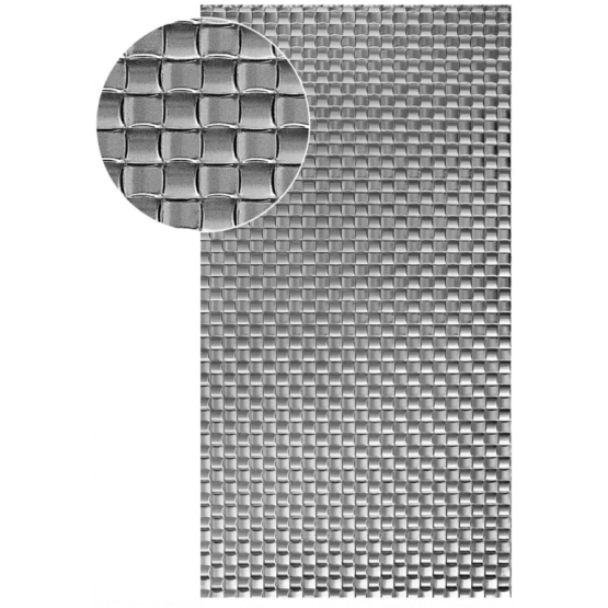 Dizajnový 3D plech, t1,2mm - Zn