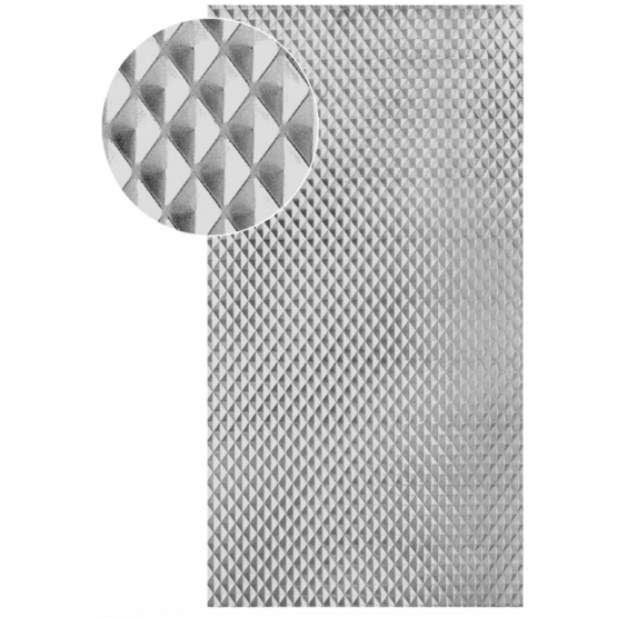 Dizajnový 3D plech, t1,2mm - Zn