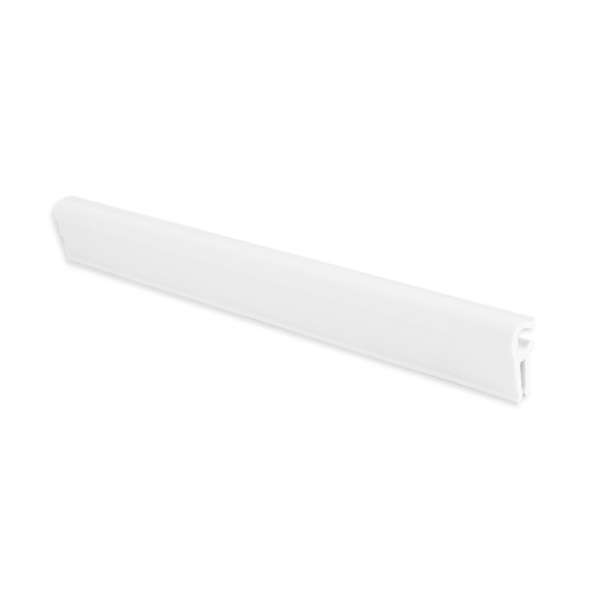 Príchytka na tieniaci pás PP biela 190mm