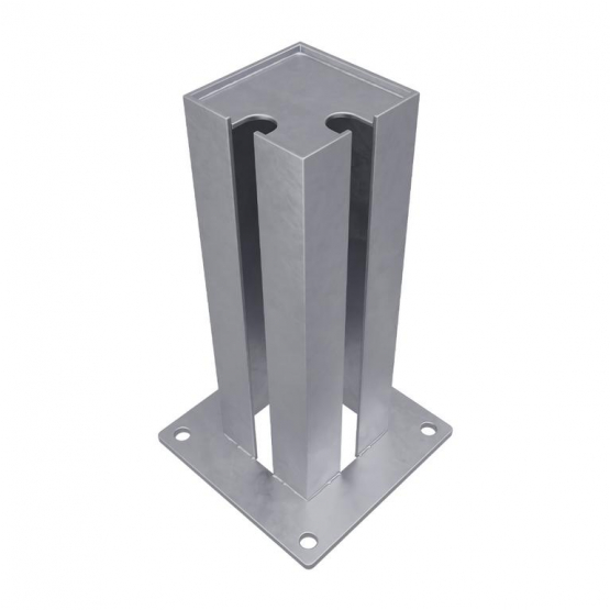 Pätka stĺpika ZnPVC 100x100mm