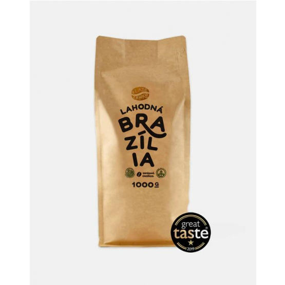 Káva Zlaté zrnko Brazília 1000 g