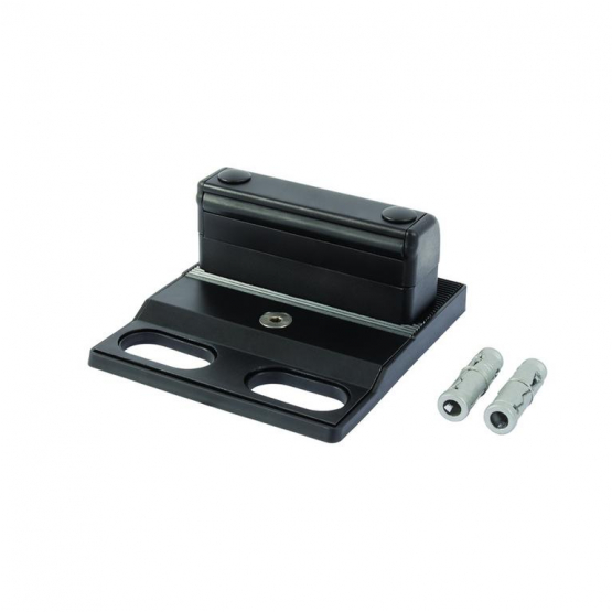 Stredový doraz pre krídlové brány nastaviteľný