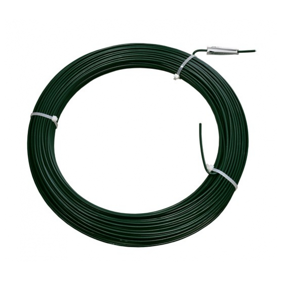 Napínací drôt ZnPVC 3,4mmx78m zelená