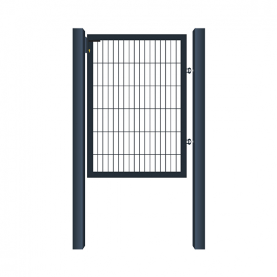 Bránka 1kr. OPTIM ZnPVC 1000x1000mm, antracit