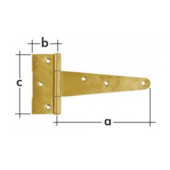 Záves trojuholníkový 100x30x65x2,0mm