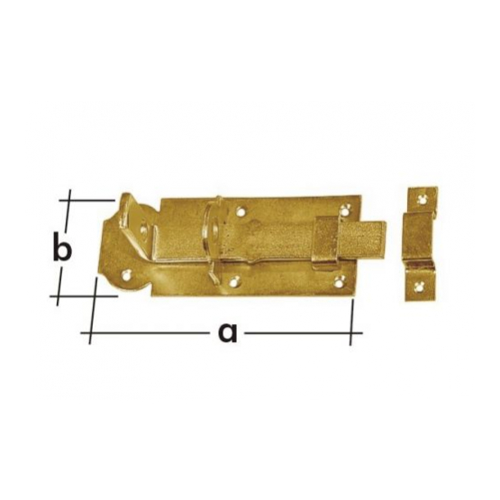 Zástrč zamykacia rovná 180x65mm