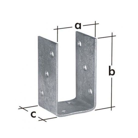 Pätka stĺpika 121x120x60mm