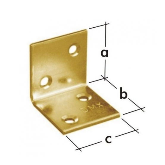 Uholník široký 60x60x60mm