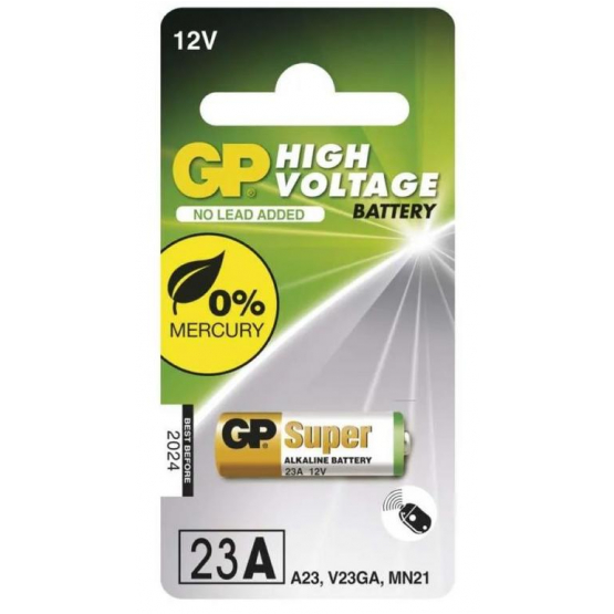 Alkalická batéria špeciálna GP 23AE 12V 55mAh