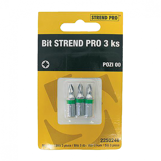 Bit STREND PRO, POZI 03, balenie 3 ks