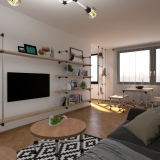 EKOnnect hliníkový nábytok obývačka