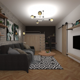 EKOnnect hliníkový nábytok obývačka